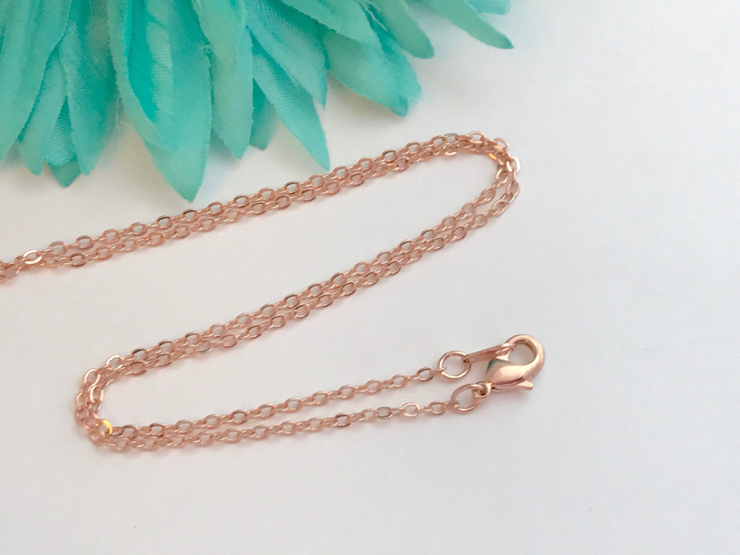 ROSE GOLD 14k filled necklace, personalized necklace , hand stamped ...