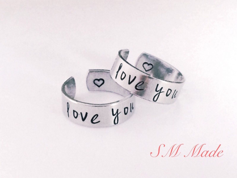 I love you more Wedding ring dish – Ceramics By Orly